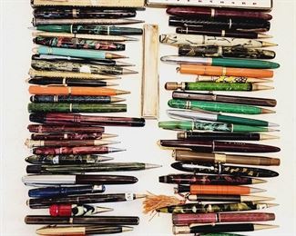 Antique pens & pencils 