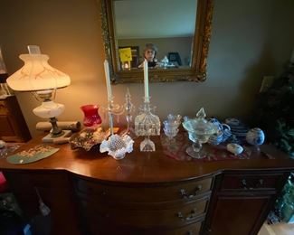 Glass Ware Lamps Crystal