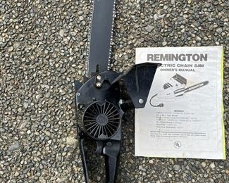Electric Remington 14 Chain Saw