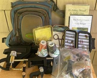 Fishpond Fly Fishing Backpack And Fly Tying Supplies