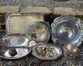 Silverplate Lenox Rogers And More