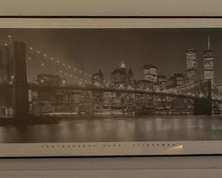           “(W)x        “(H) “Brooklyn Bridge,” others smaller sized.