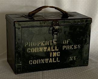 Vintage local item! Usable for decor or storage!