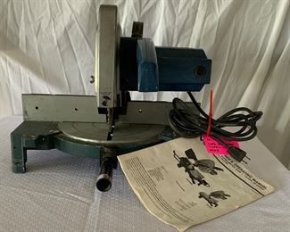 Small chop saw for smaller jobs.