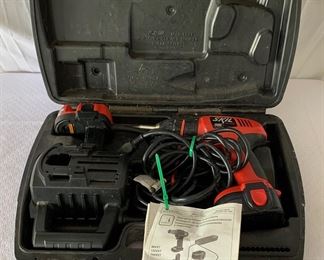 Skil electric/battery drill kit
