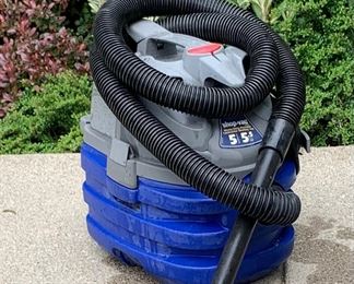 Working Shop-Vac: 5 gallon/5.5HP. Needs bags and new filter. We also have an industrial size available!