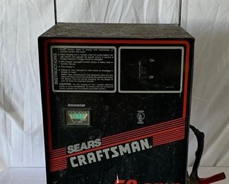 Sears Craftsman 50 amp battery charger/170 amp engine starter. 30 years old and works like a new one!