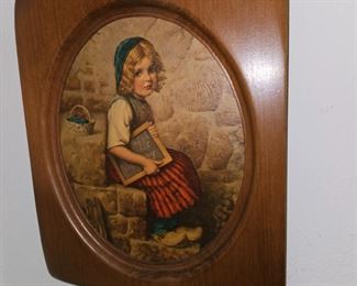 Aaron Brothers CA Framed Boy & Girl Pictures!