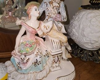 Porcelain Victorian Couple!
