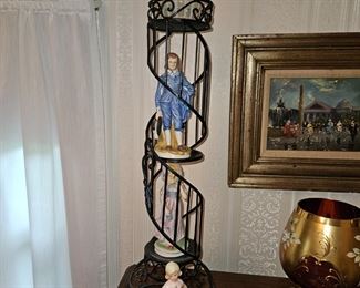 Cast Iron Spiral Staircase Display!
