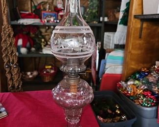 1864 Laplin & Patmar Hinge Oil Lamp!
