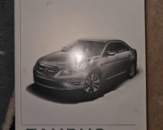 2012 Ford Taurus Owners Manual!