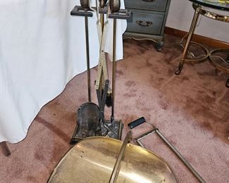 Fireplace Tools/Holder & Log Carrier!
