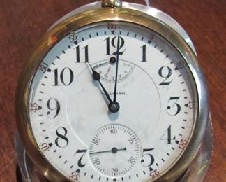 #165 - American Waltham Vanguard, 16188394, 1907, 18s, 21j, moves freely - $250