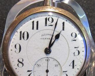 #182 - Illinois Central Grade 606 , 3735883, 1920, 16s, 21j, moves freely- $145