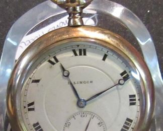 #217 - Illinois Grade A. Lincoln, 2646161, 1914, 12s, 21j, moves freely - $125