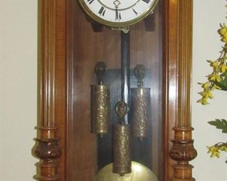 #41 - Gustav Becker Vienna Weight Driven Wall Regulator