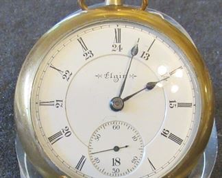 #102 - Elgin Veritas Grade 239, 9348123, 1902, 18s, 21j, running - $200