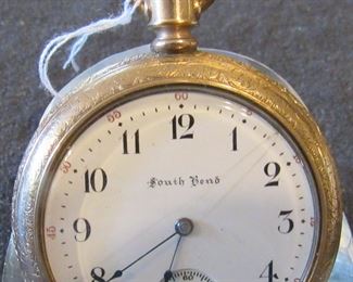 #106 - South Bend Grade 261, 454134, 1906, 16s, 7j, moves freely - $35