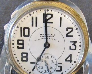 #115 - American Waltham Vanguard Grade 1623, 29309077, 1936, 16s, 23j, moves freely - $200