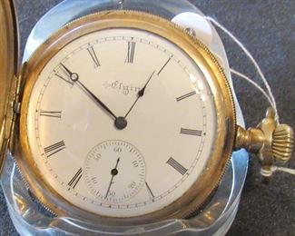 #125 - Elgin Grade 185, 6880012, 1897, 16s, 15j, moves - $75