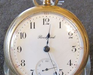 #126 - Rockford Grade 930, 766127, 1908, 18s, 17j, wound tight - $75