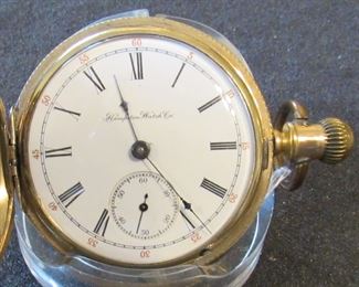 #127 - Hampden Dueber Watch Co., 985262, 1896, 18s, 15j, moves - $60