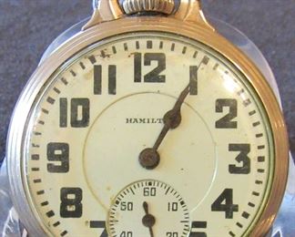 #132 - Hamilton Grade 992E, 2605604, 1937, 16s, 21j, running - $425