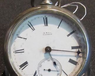 #258 - Waltham Wm. Ellery, 2183200, 1883, 18s, 11j. running - $180