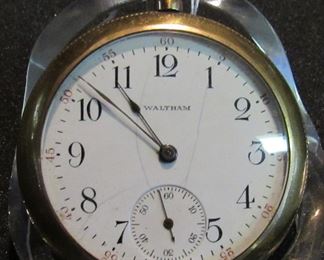 #268 - Waltham Grade 1, 5681368, 1892, 18s, 7j, running, coin silver - $100