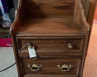 Oak side table