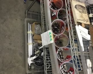 Lots of sorted silverware 