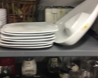 Nice white dishes
