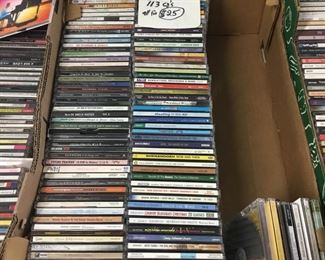 Very cheap, box lots of CD’s