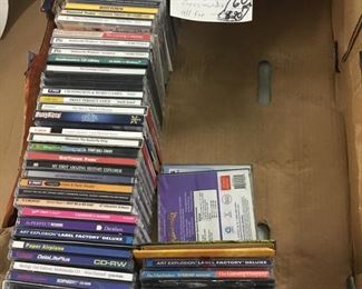 Very cheap, box lots of CD’s