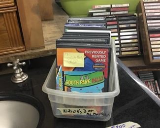 Kids DVD’s