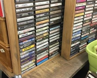 Rock & Jazz cassettes 