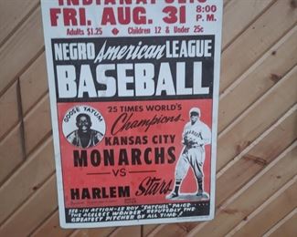 Original baseball poster located offsite and available June 1-4.