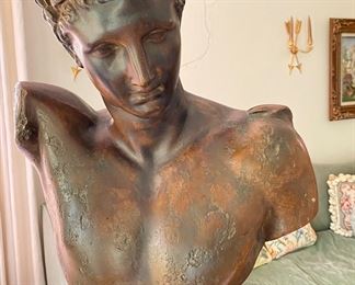 Plaster bust of Hermes