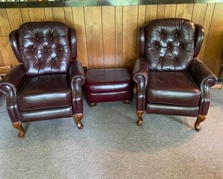 Lazy Boy leather recliner - 2 available