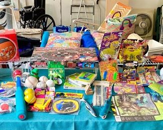 Vintage kids toys some still new in packages