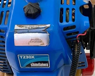 Shindaiwa T230x Weed trimmer, WORKING
