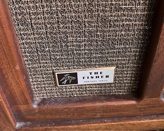 The Fischer Speaker Set Heritage XP-10 1964 (2)