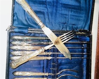 Antique G & S Co. LTD. Fork & Knife Set 