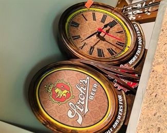 Stroh’s beer advertising 