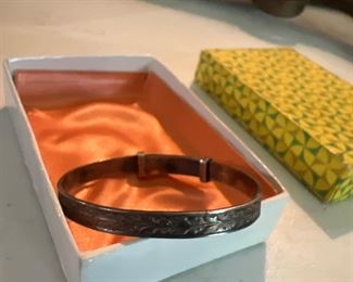 Sterling Silver Baby Bracelet 