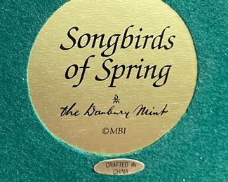 Songs of Spring by The Danbury Mint