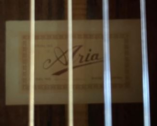 Aria Guitar and Case