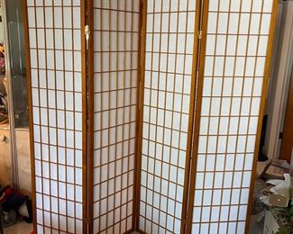 Asian Style Screen Room Divider