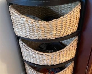 Corner Basket Shelf
